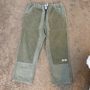Manresa Men's Olive Green Cargo Work Pants
